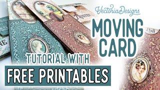 Moving Card Tutorial + All the Printables for Free | Jane Austen