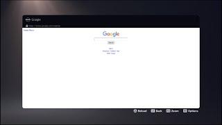 How to access Google on Ps5