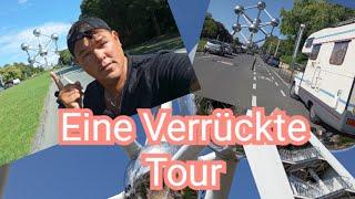 Atomium in Belgien UHD 4K inkl Wohnmobil Tour Keine Geplante Aufnahmen Just for Fun Einfach Mal so