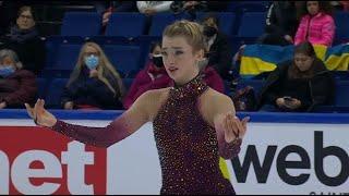 Amber GLENN SP Finlandia Trophy 2021