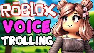 "YOU LOOK AND SOUND CUTE!" | ROBLOX GIRL VOICE TROLLING