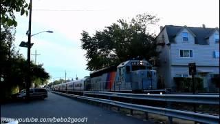 NJT Pascack Valley Line: Two Trains to Spring Valley at Anderson St. RR