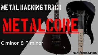 Explosive & Emotional Metalcore Backing Track in Cm & Fm | BT-301