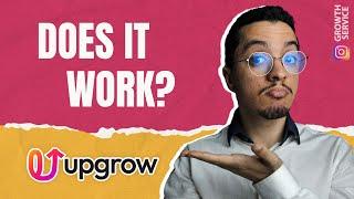 UpGrow Review (2024) - Does it even work? Instagram Growth Follower Review