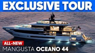 The BEST new 45m superyacht? Mangusta Oceano 44 Tour & Review