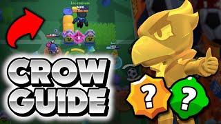 How to Play Crow - Complete Crow Guide for Brawl Stars!