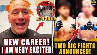 Dana White GETS A NEW JOB! Two BIG fights announced for UFC Seattle! Rampage vs. Evans 2 in boxing!