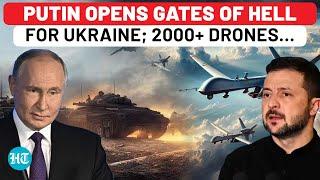 Russia Breaks Own Record Of Drone Carnage On Ukraine; Over 2000+ UAVs Give Nightmare To Zelensky