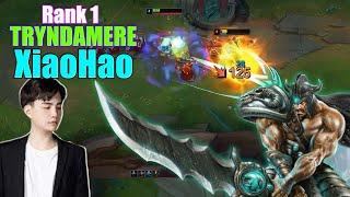 RANK 1 TRYNDAMERE - XIAOHAO TRYNDAMERE VS CAMILLE - GRANDMASTER ELO