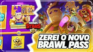 MUITAS NOVIDADES HOJE no BRAWL STARS! ZEREI O NOVO BRAWL PASS e LIBEREI MUITAS RECOMPENSAS