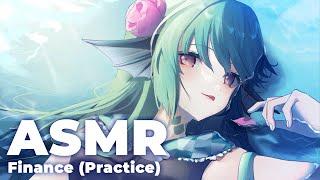 【ASMR PRACTICE】 Finance soft-whispering  【NIJISANJI EN | Finana Ryugu】