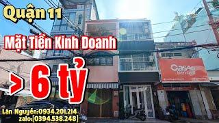 Bán nhà Quận 11 | Mặt Tiền Kinh Doanh hơn 6 tỷ - chính chủ bán gấp