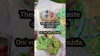 Grapes - Grožđe  #shorts