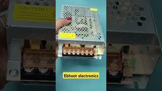 5V 10A SMPS -50W - DC metal power supply#electricproducts #project