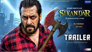 SIKANDAR - Official Trailer | Salman Khan | Rashmika Mandanna | Sikandar Song | Zohra jabeen Song