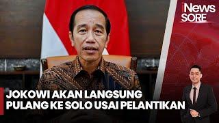 Presiden Jokowi Akan Pulang ke Solo Usai Pelantikan Presiden dan Wapres Terpilih - iNews Sore 18/10