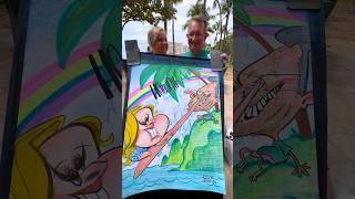 This couple from Australia had a great sense of humor! 