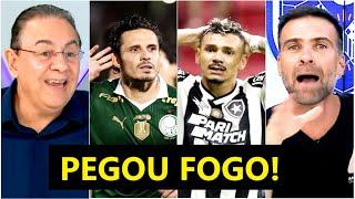 "ISSO É INEXPLICÁVEL, cara! O Palmeiras vai SER CAMPEÃO sobre o Botafogo DE NOVO se..." DEBATE FERVE