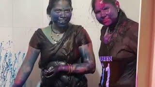 Happy Holi video sali aur bhabhi 2 #trending #holireholi #viralvideo #youtube