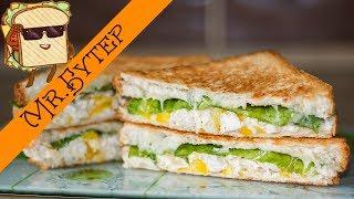 Breakfast Sandwich ○ Snack to School and Work  IrinaCooking