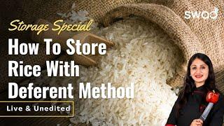 How to store Uncooked Rice? How to Store Rice with Deferent Methods, LONG-TERM Bulk Rice Storage