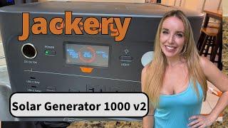 Jackery Solar Generator 1000 v2 | Best Portable Power Station | Holiday Gift Idea