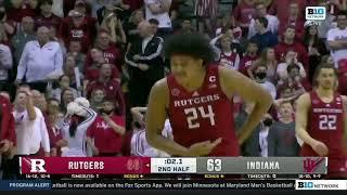 Ron Harper Jr. Game Winner vs Indiana for Rutgers 03-02-22