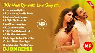 90's Hindi Romantic Love Mix//Dj Bm Remix//Nonstop//@musicalpalash