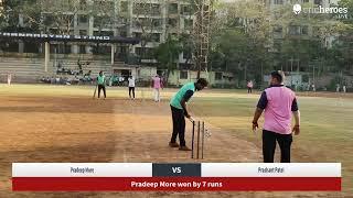 Pradeep More vs Prashant Patel Live Cricket Match | MPL Live - THAKUR STADIUM PITCH 1 Mumbai