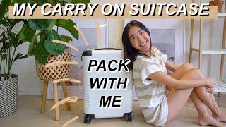 Pack With Me | Carry On Suitcase In-Flight Essentials | Jenny Zhou 周杰妮