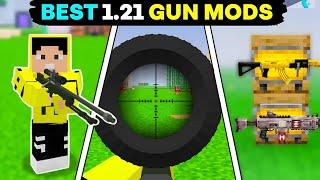 Top 3 Best Gun Mods For Mcpe ( 1.21+) | Gun Mod For Minecraft pe 1.21  | Akela X Pro