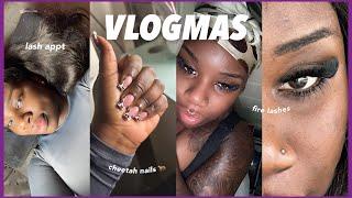 VLOG : HAVE COMPASSION! CHEETAH NAILS, LASH APPT, GRIEVING THE HOLIDAYS | Angeline Kors