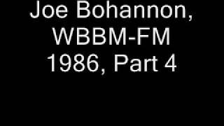 WBBM-FM 1986 Joe Bohannon Part 4.wmv