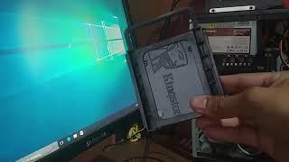 KINGSTON SSD 240GB VS WESTERN DIGITAL 500GB BOOTING SPEED TEST | #KINGSTON #WESTERNDIGITAL #SSD #HDD