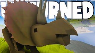 PREHISTORIC DINOSAURS! Unturned Dinosaur Modpack Gameplay (Custom Animals & Map)