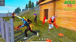 34 Kill  M1014+M4A1 99%Headshot Rate | Solo Vs Squad FullGameplay | intel i5 Freefire