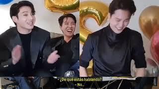 Suga habla de matrimonio en las VegasJK se pone nervioso  Tae los expone? próximamente boda?vlive