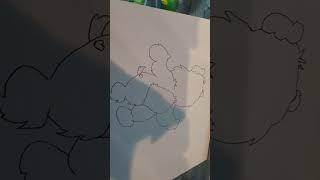 How to Draw Wish Bear from Care Bears