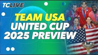 Can Team USA Bring Home The United Cup Title in 2025? | TC Live