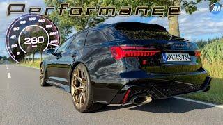 2024 Audi RS6 Performance (630hp) | 0-280 km/h acceleration | by Automann in 4K