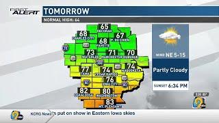 KCRG First Alert Forecast: Friday evening, October 11