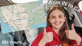 Driving from Indiana to LA! + LA apartment tour!!! | MOVING VLOG 7