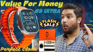 S9 Ultra Smart Watch-A Perfect Clone Of Apple Ultra 2 Smart Watch-Value For Money 49MM-All Features