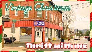 VINTAGE CHRISTMAS THRIFT WITH ME | SALVATION ARMY