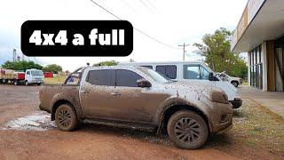 COMPLICADO para salir en el BARRO con la NISSAN FRONTIER 4X4