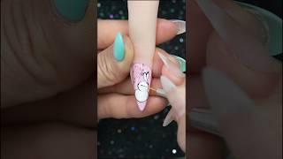 Easy Bunny Nail Art Design Tutorial