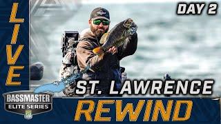 2024 Bassmaster Elite Series LIVE at St. Lawrence — Day 2