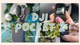 Best Vlogging Camera | unboxing, dji pocket 2, small vlogging camera, & cinematic vlog