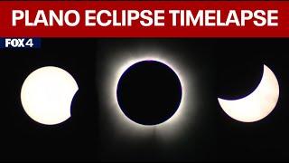 Solar Eclipse 2024 Timelapse: Plano, Texas