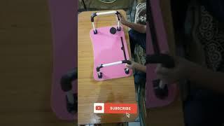 Unboxing my study table [pink]  best study table #craft #shorts #2022 #status #study